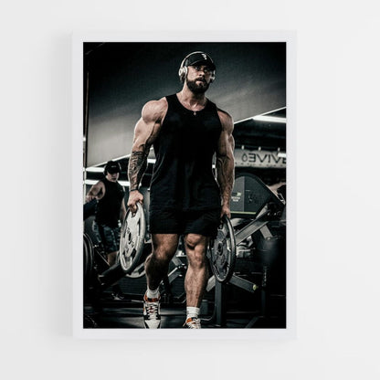 Chris Bumstead Gym Poster