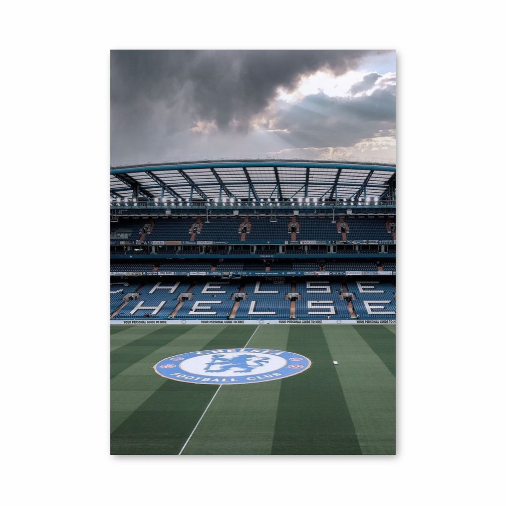 Chelsea FC Stadium Poster