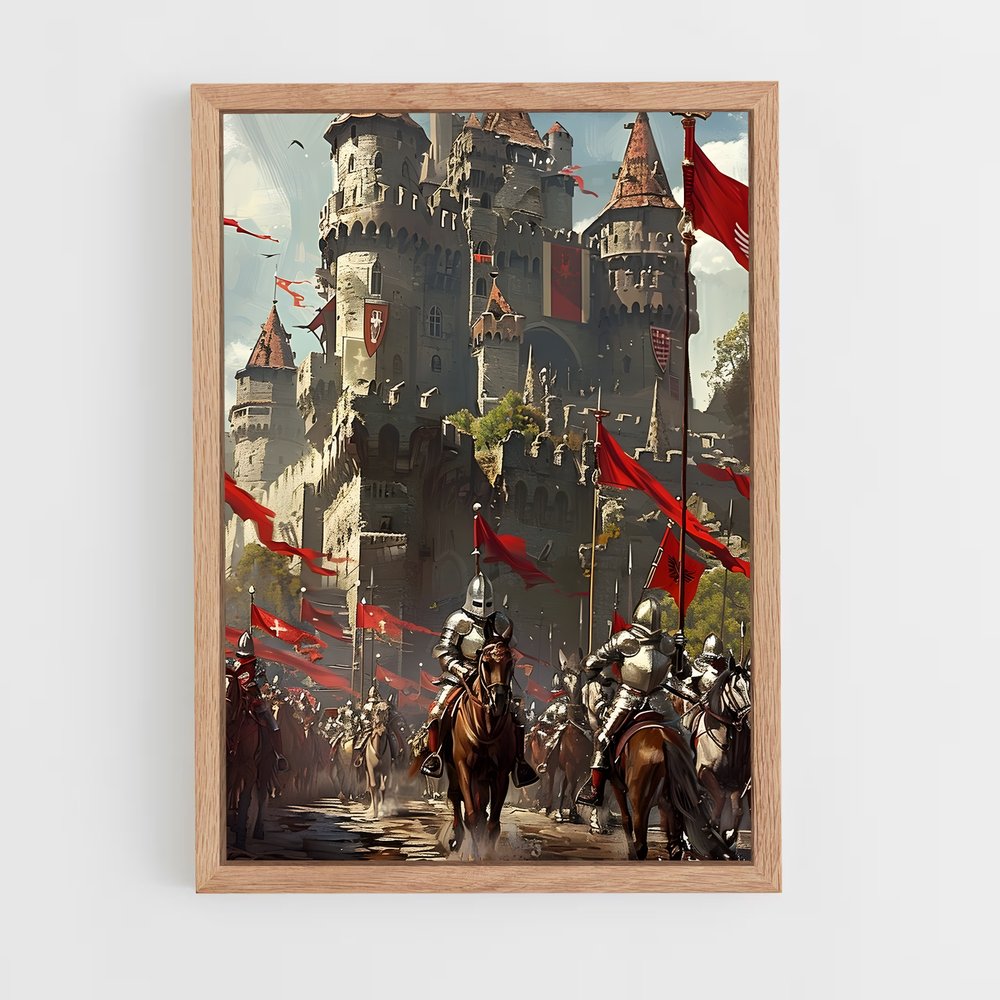 chevalier-1 cadre Bois clair