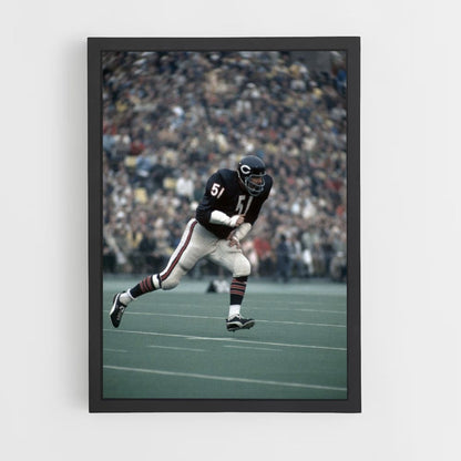 Chicago Bears Race Poster