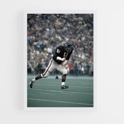 Chicago Bears Race Poster