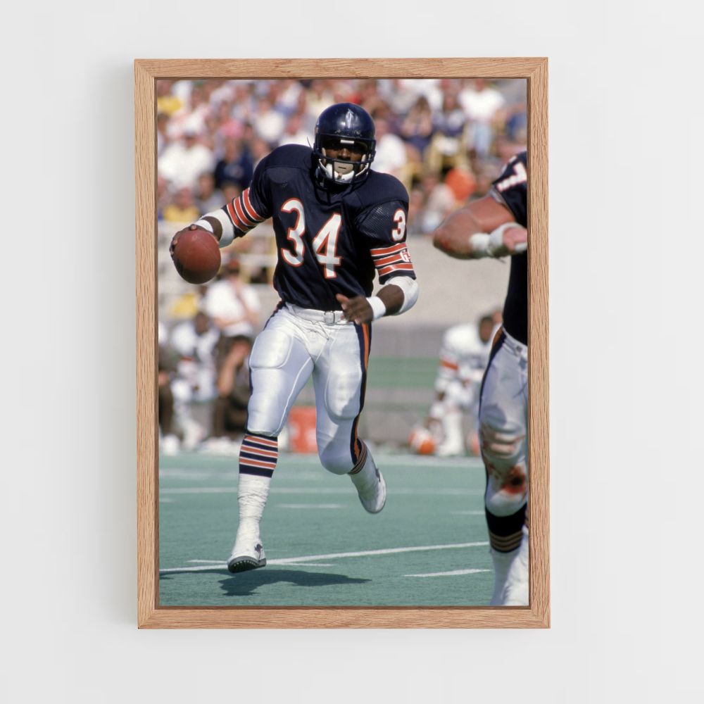 Poster Chicago Bears Touchdown