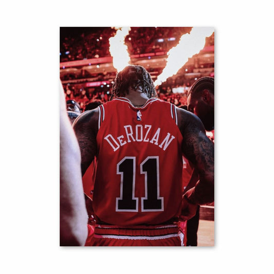 Chicago Bulls DeRozan Poster