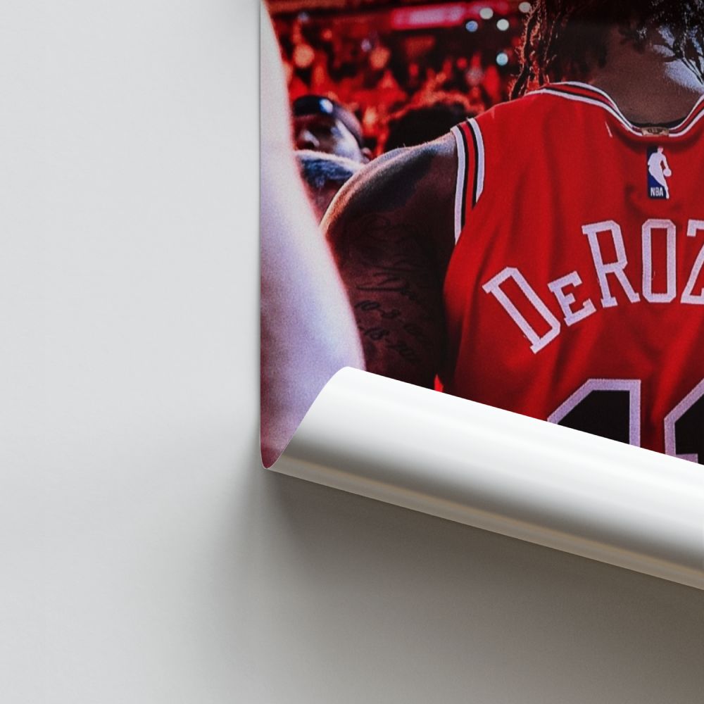 Chicago Bulls DeRozan Poster