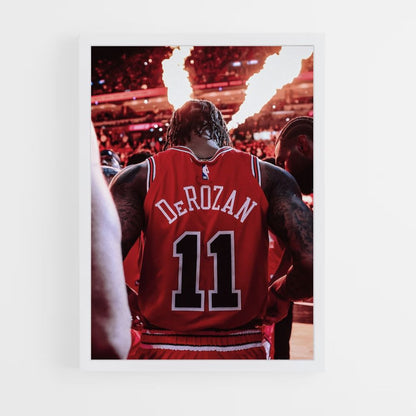 Chicago Bulls DeRozan Poster