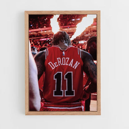 Chicago Bulls DeRozan Poster