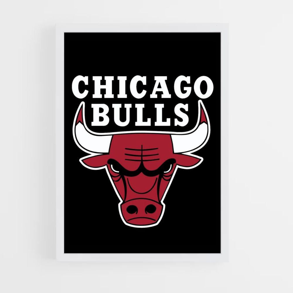 Chicago Bulls Logo Poster