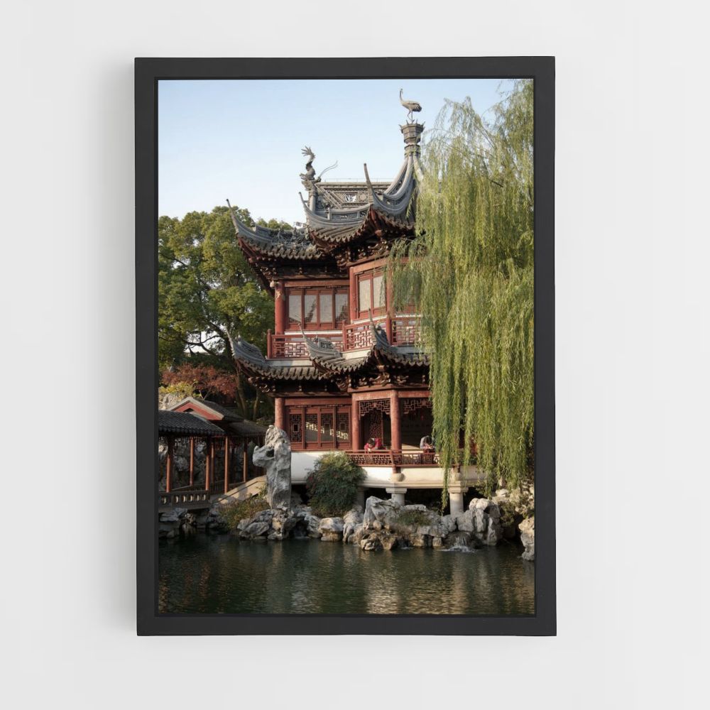 Poster Temple Lake