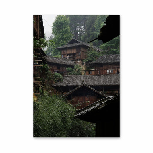 Chinese Countryside Poster