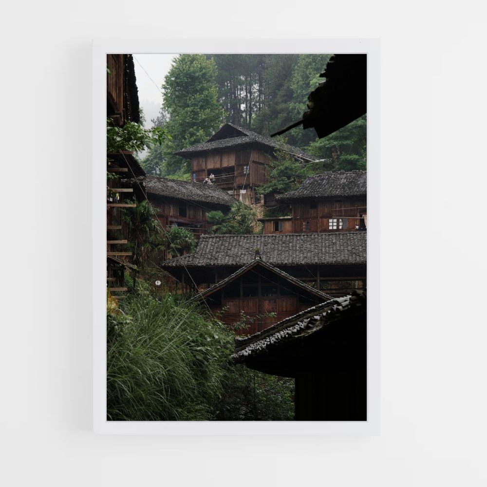 Chinese Countryside Poster