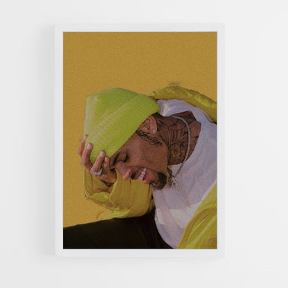 Chris Brown Yellow Poster