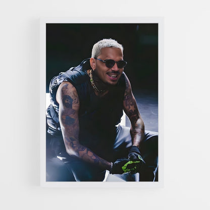 chris-brown-4 cadre Blanc