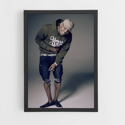 Chris Brown Fashion Poster