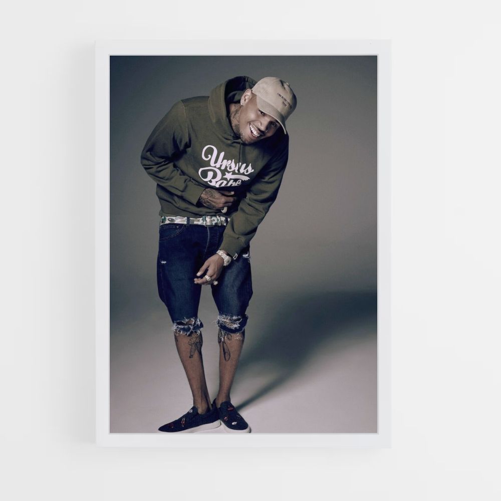 Chris Brown Fashion Poster