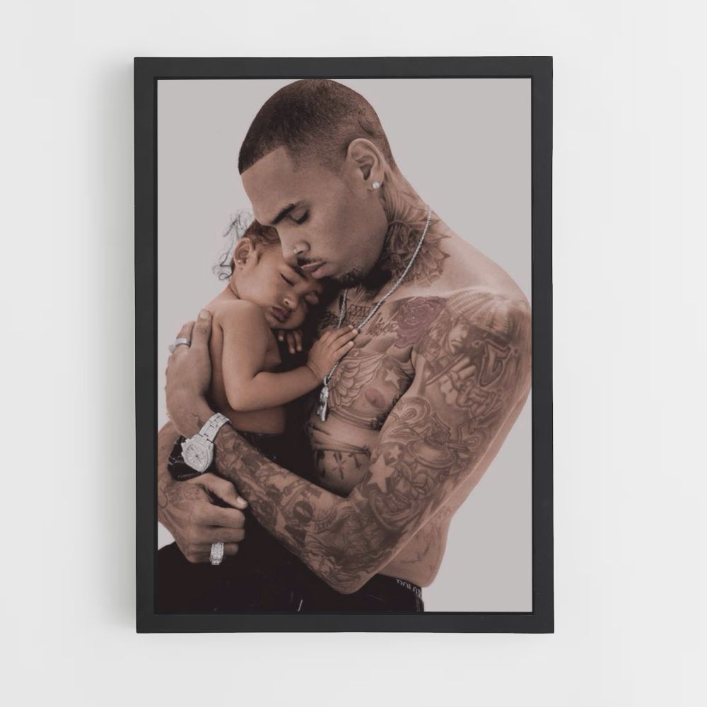 Chris Brown Child Poster