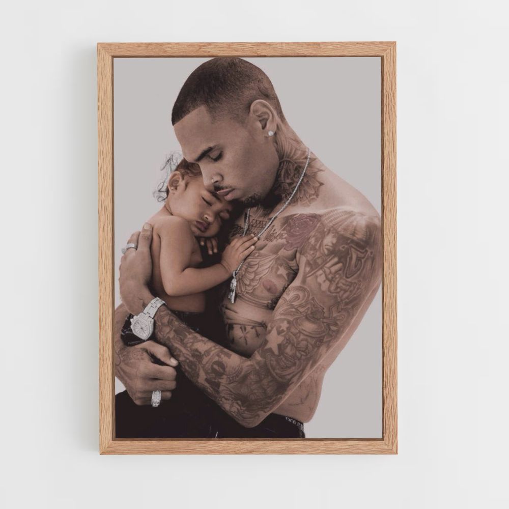 Chris Brown Child Poster