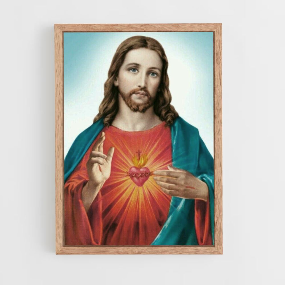 Poster Jesus Sacred Heart