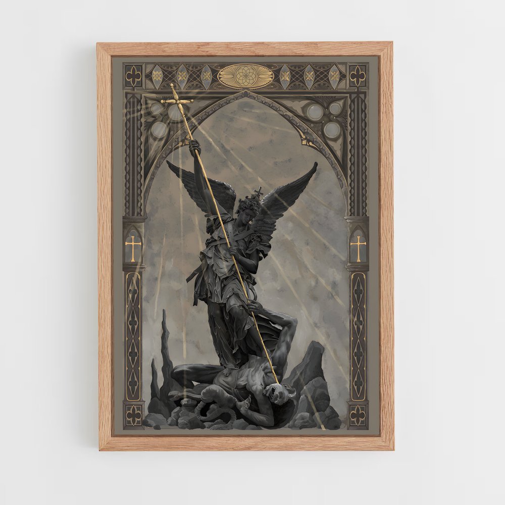 christianism-4 cadre Bois clair