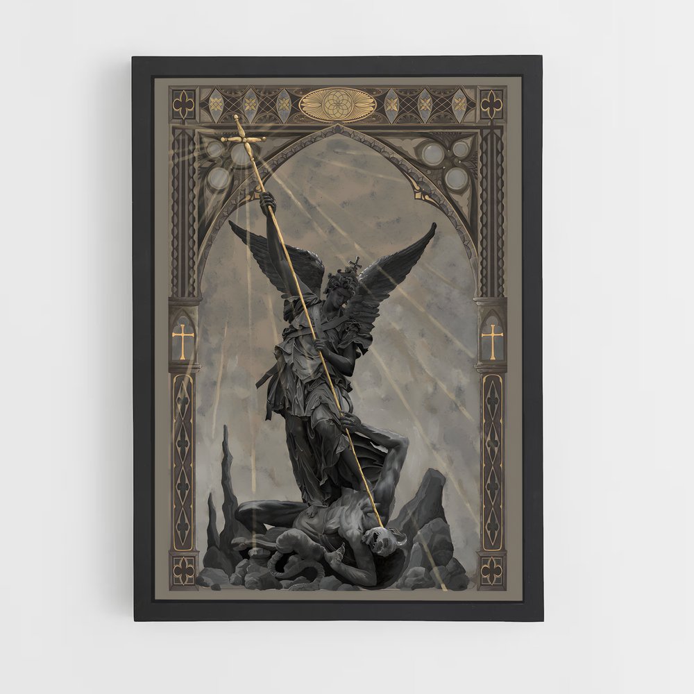 christianism-4 cadre Noir
