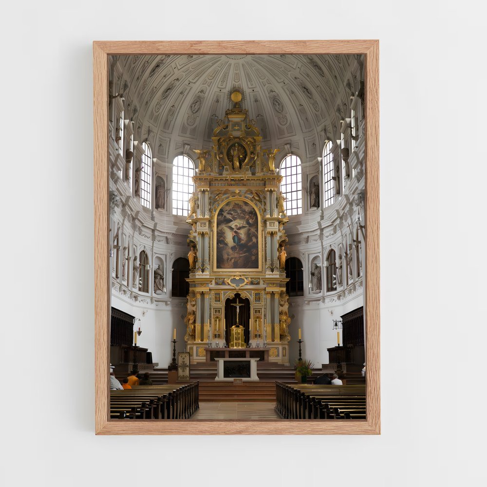christianism-5 cadre Bois clair