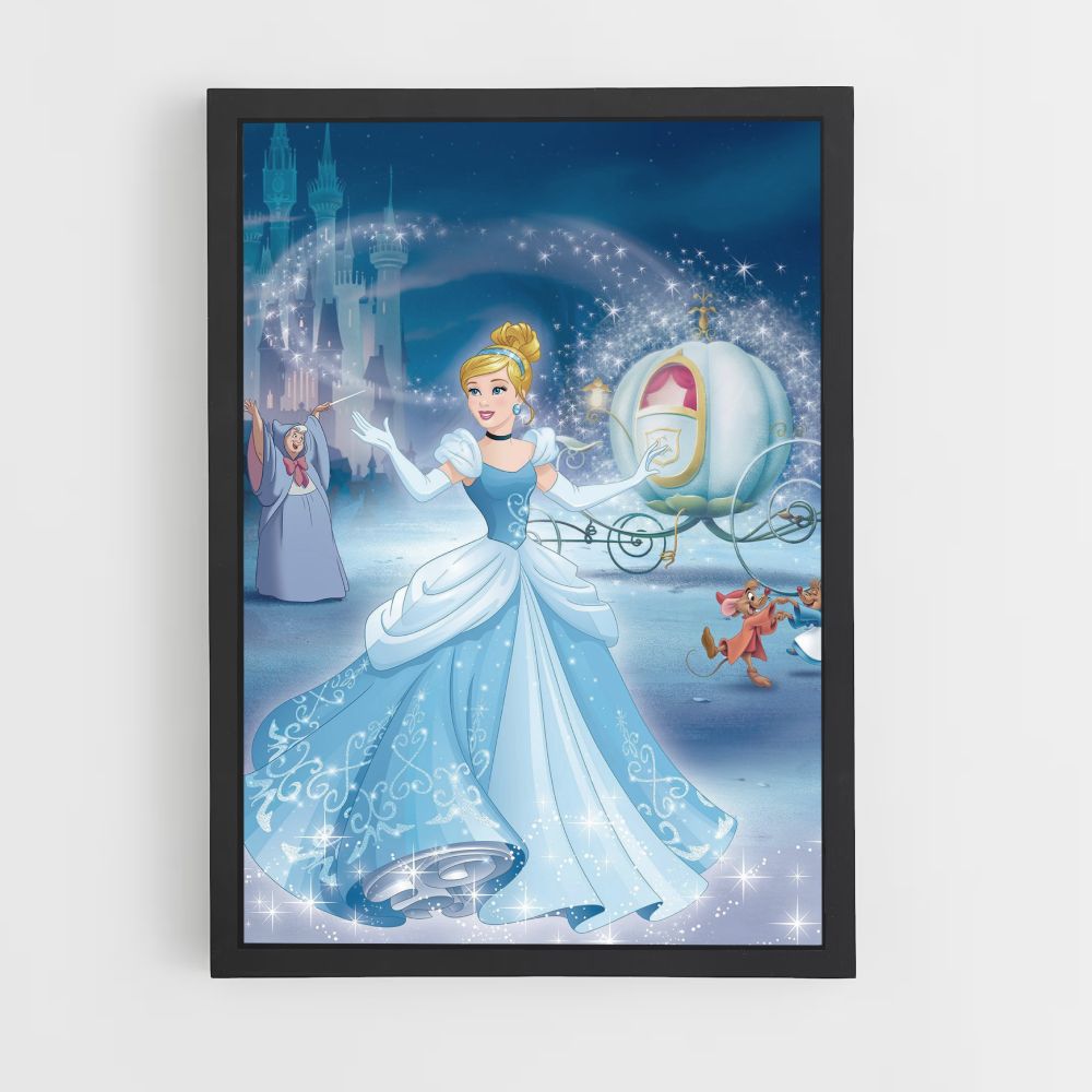 Cinderella Carriage Poster