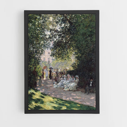 Monet Park Poster