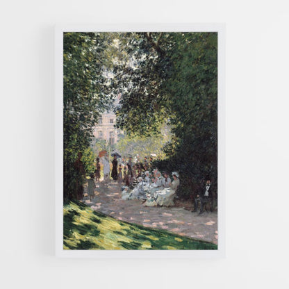 Monet Park Poster