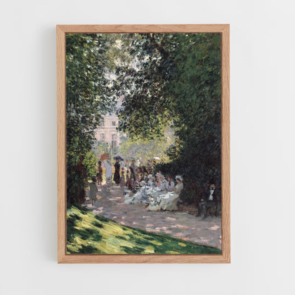 Monet Park Poster