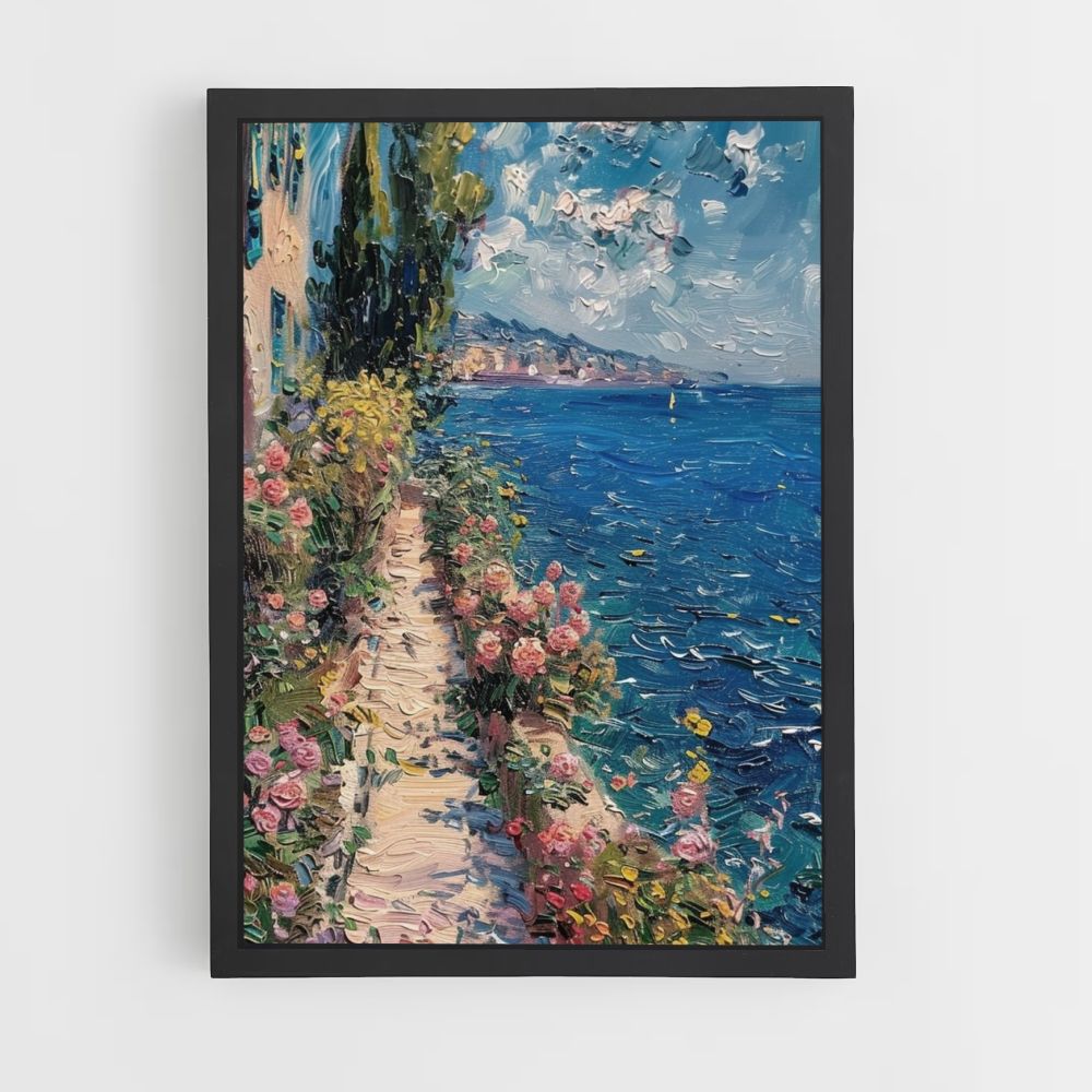 Monet Côte d'Azur Poster