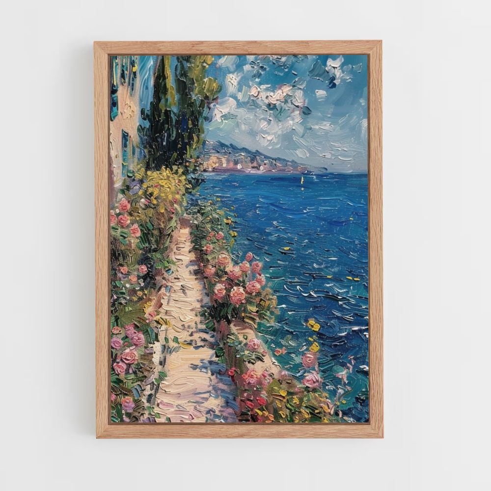 Monet Côte d'Azur Poster