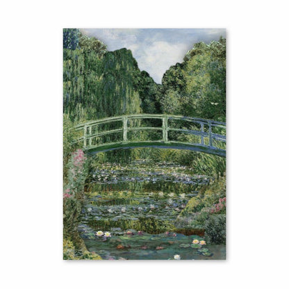 Monet Japanese Bridge Poster