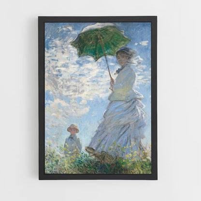 Monet Poster The Walk