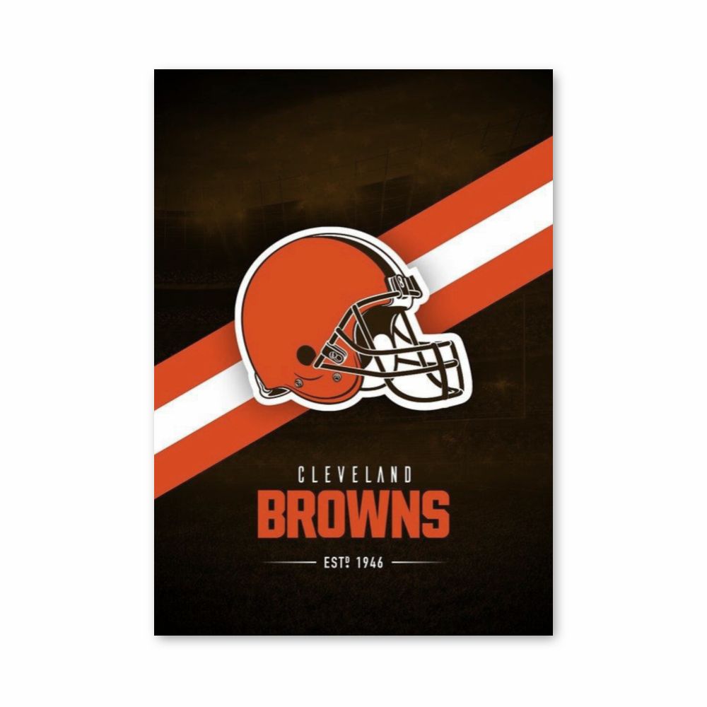 Cleveland Browns Logo Poster