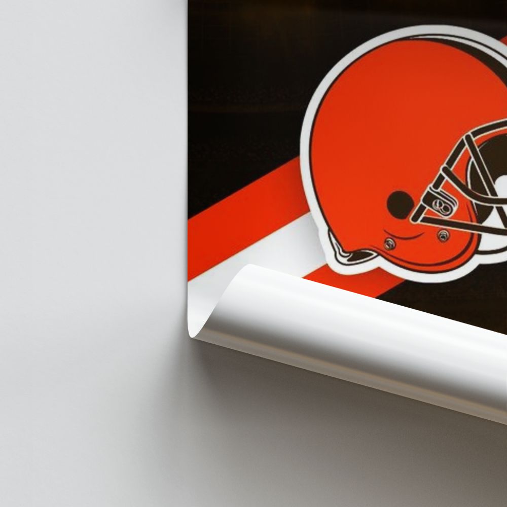 Cleveland Browns-logo-poster