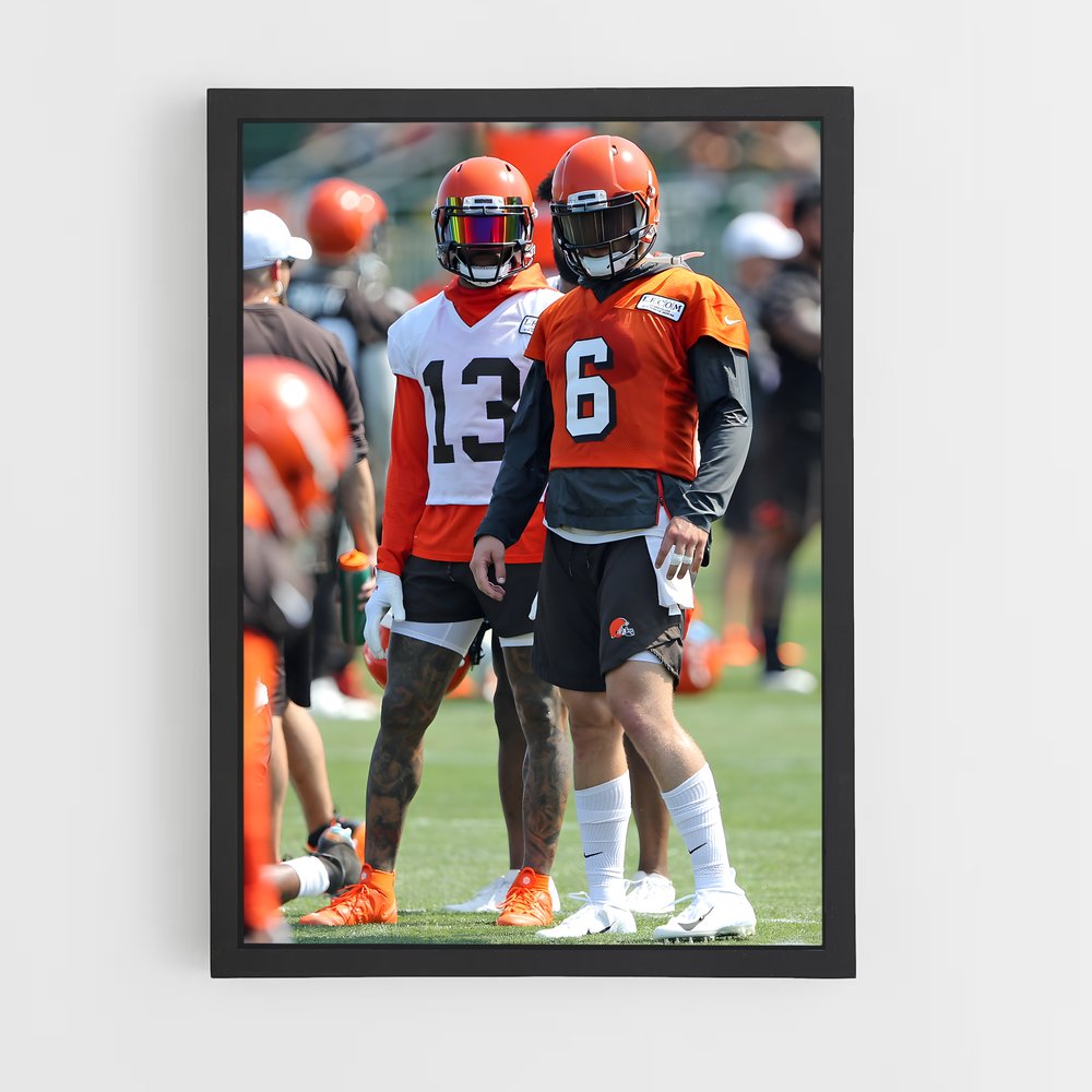 cleveland-browns-5 cadre Noir
