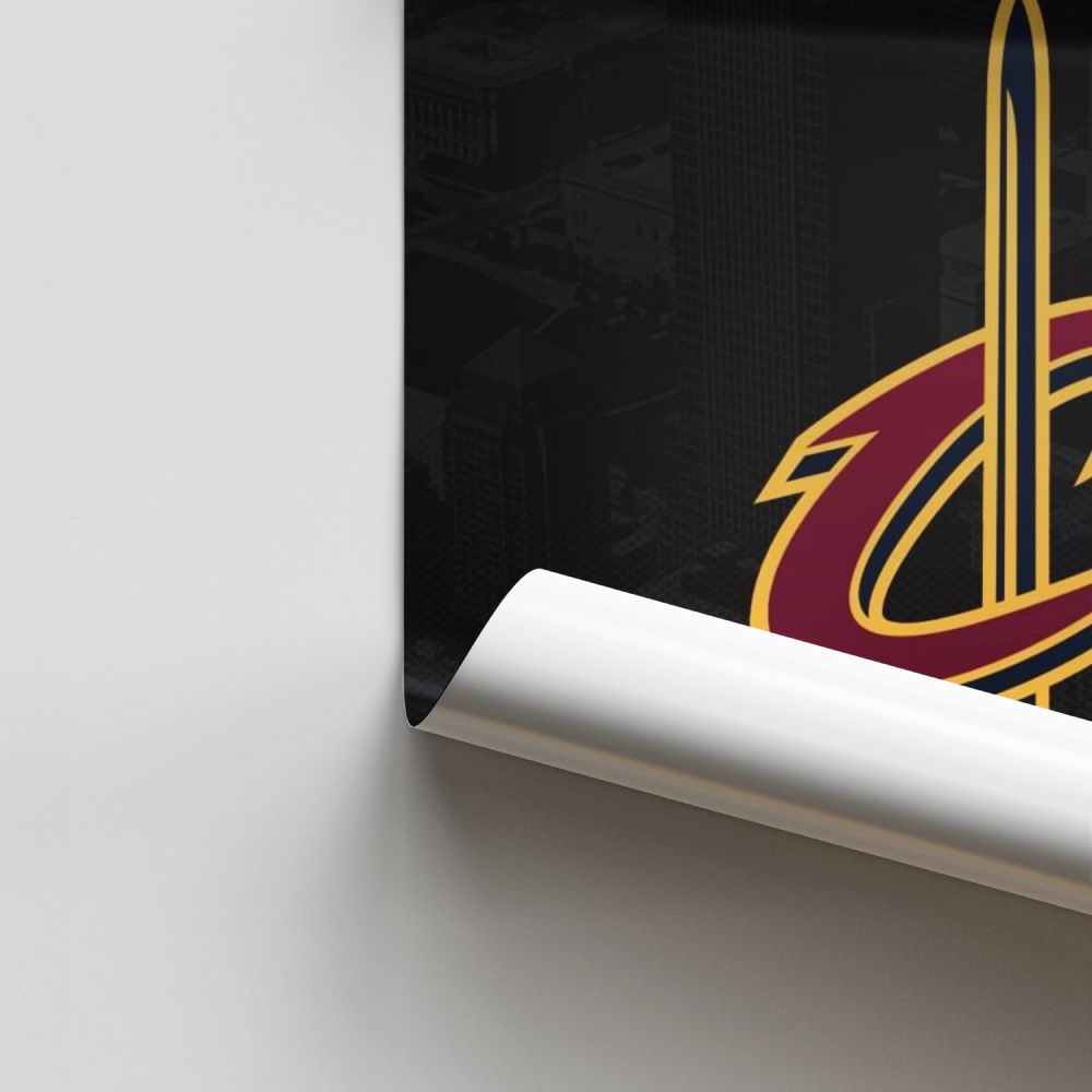 Cleveland Cavaliers zwaardposter