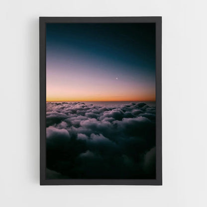 Poster Clouds Horizon