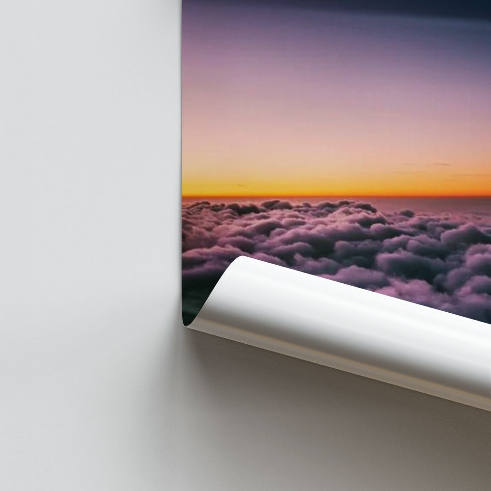 Poster Clouds Horizon