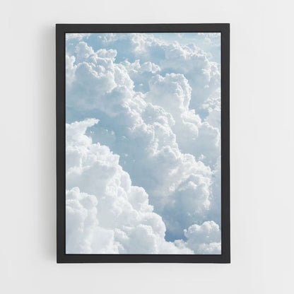 White Clouds Poster