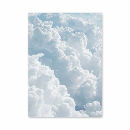 White Clouds Poster