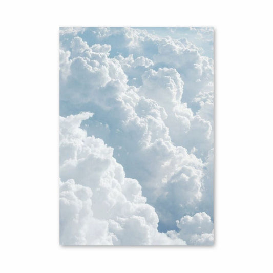 Poster Nuages Blancs