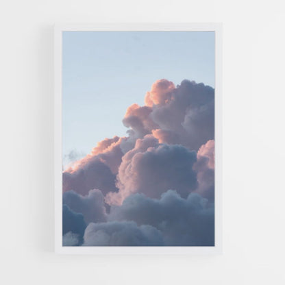 Poster Nuages Roses