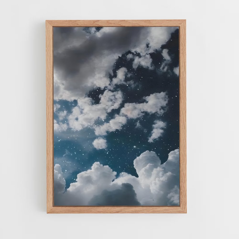 cloud-4 cadre Bois clair