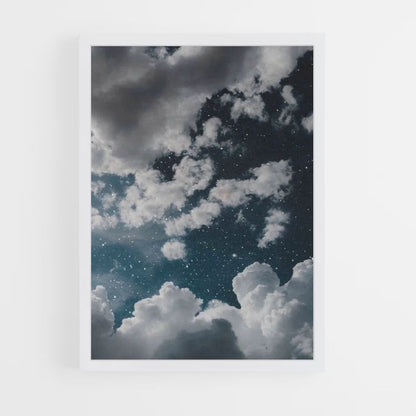 Poster Clouds Night