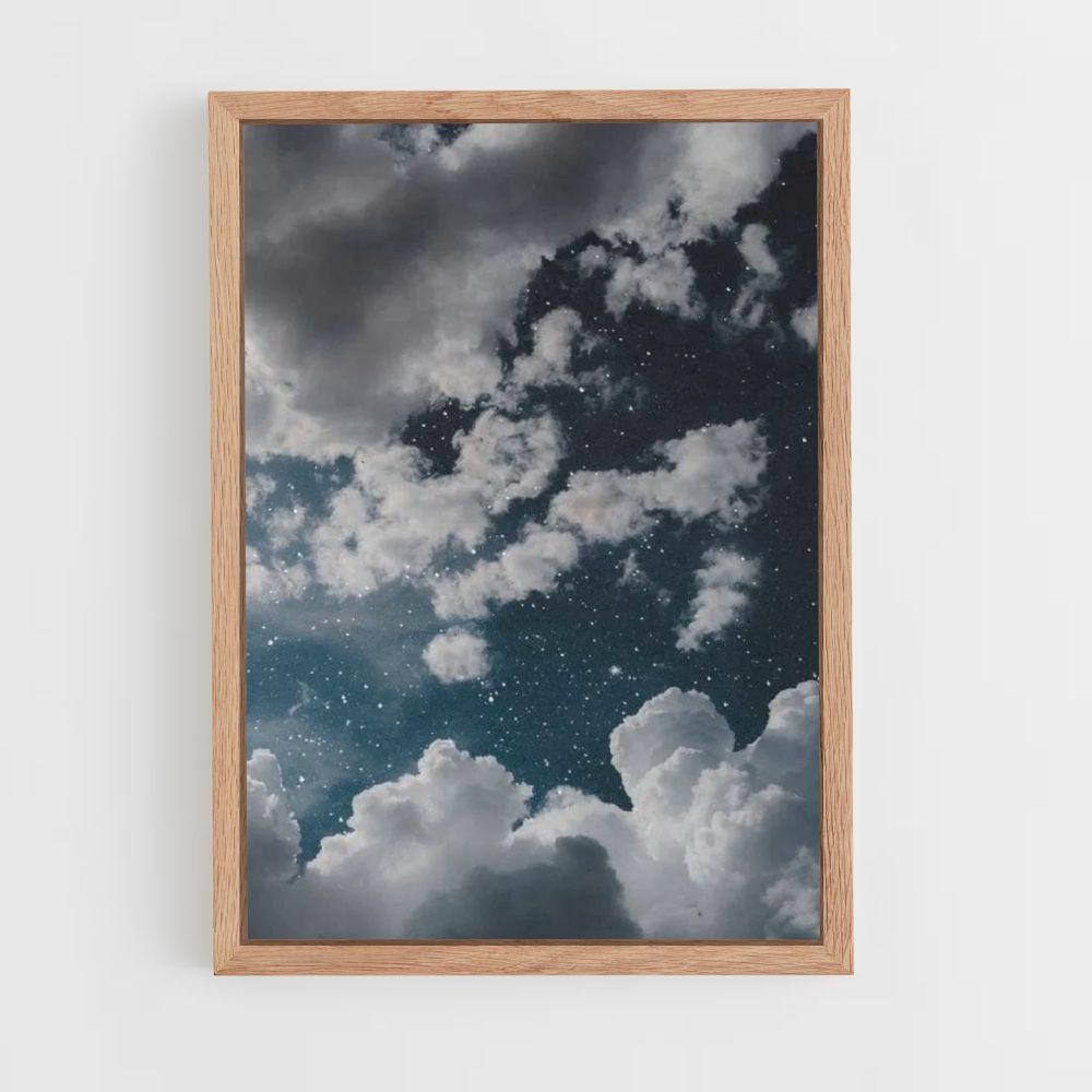 Poster Clouds Night