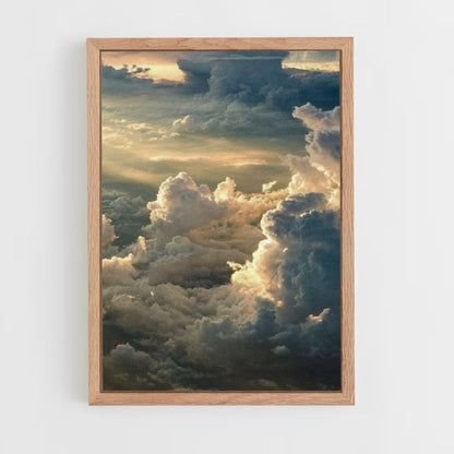 Angelic Clouds Poster