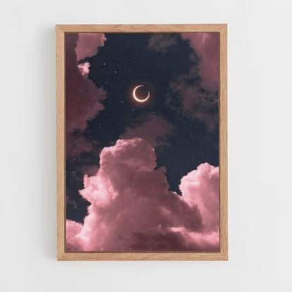 Poster Clouds Aesthetic