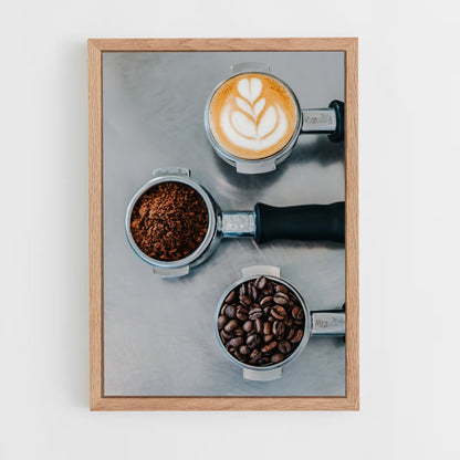 coffee-1 cadre Bois clair