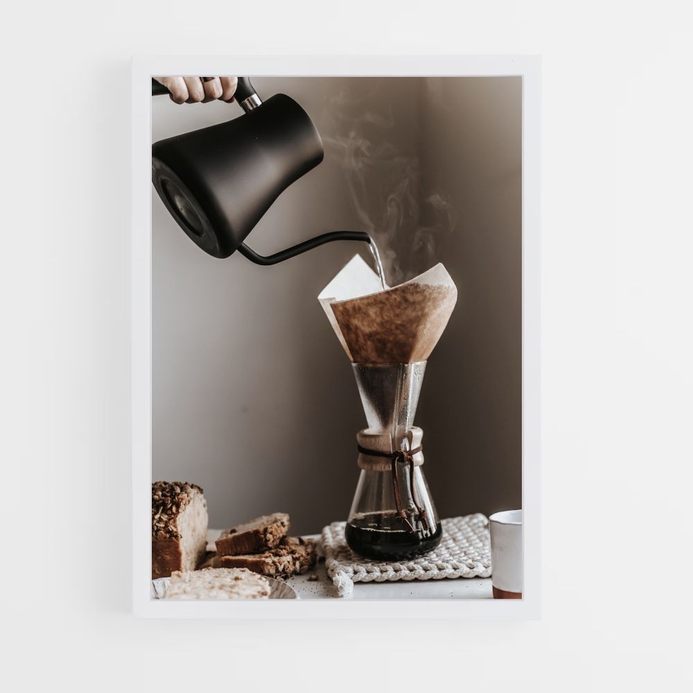 Italiaanse koffieposter