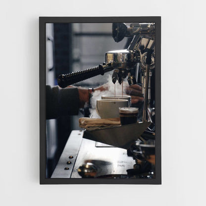 Koffiemachine-poster